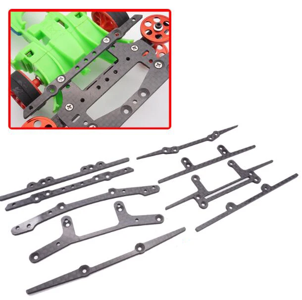 Задний противоударный кронштейн из углеродного волокна для MS/MA/VS/S2/AR/SXX/FMA Модель