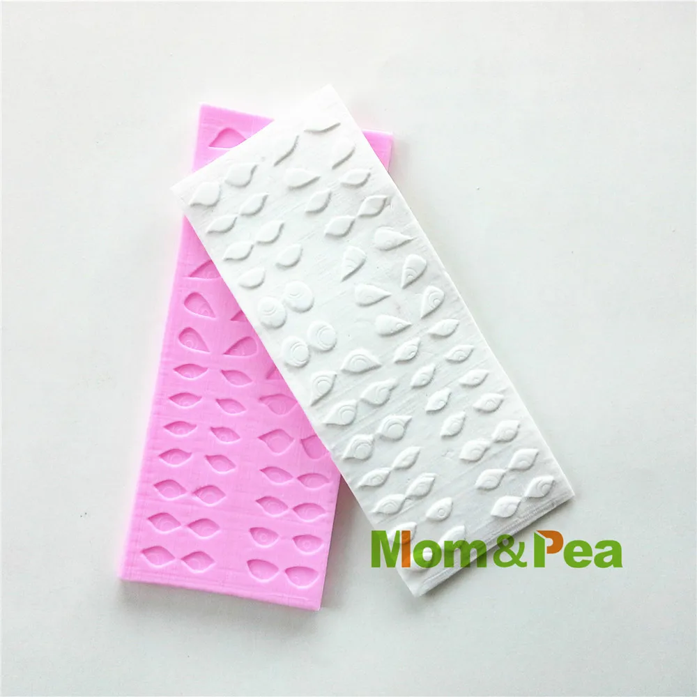 0522 Бесплатная доставка кружевная силиконовая форма Mom &amp Pea для глаз украшение