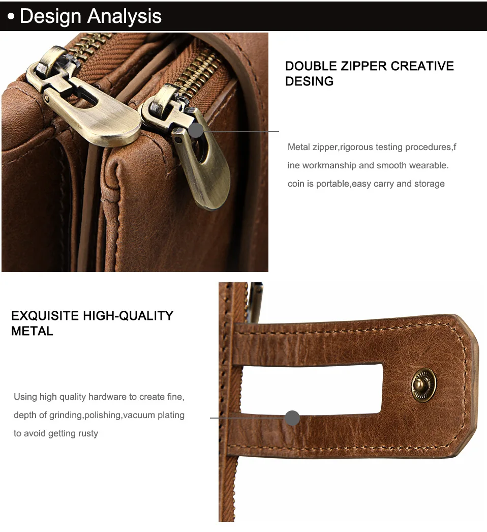 Горячее предложение! Распродажа! Мужской кошелек, натуральная кожа, винтажный кошелек для монет, на молнии и застежке, мужские кошельки, маленький Perse, твердый RFID держатель для карт Carteira Hombre