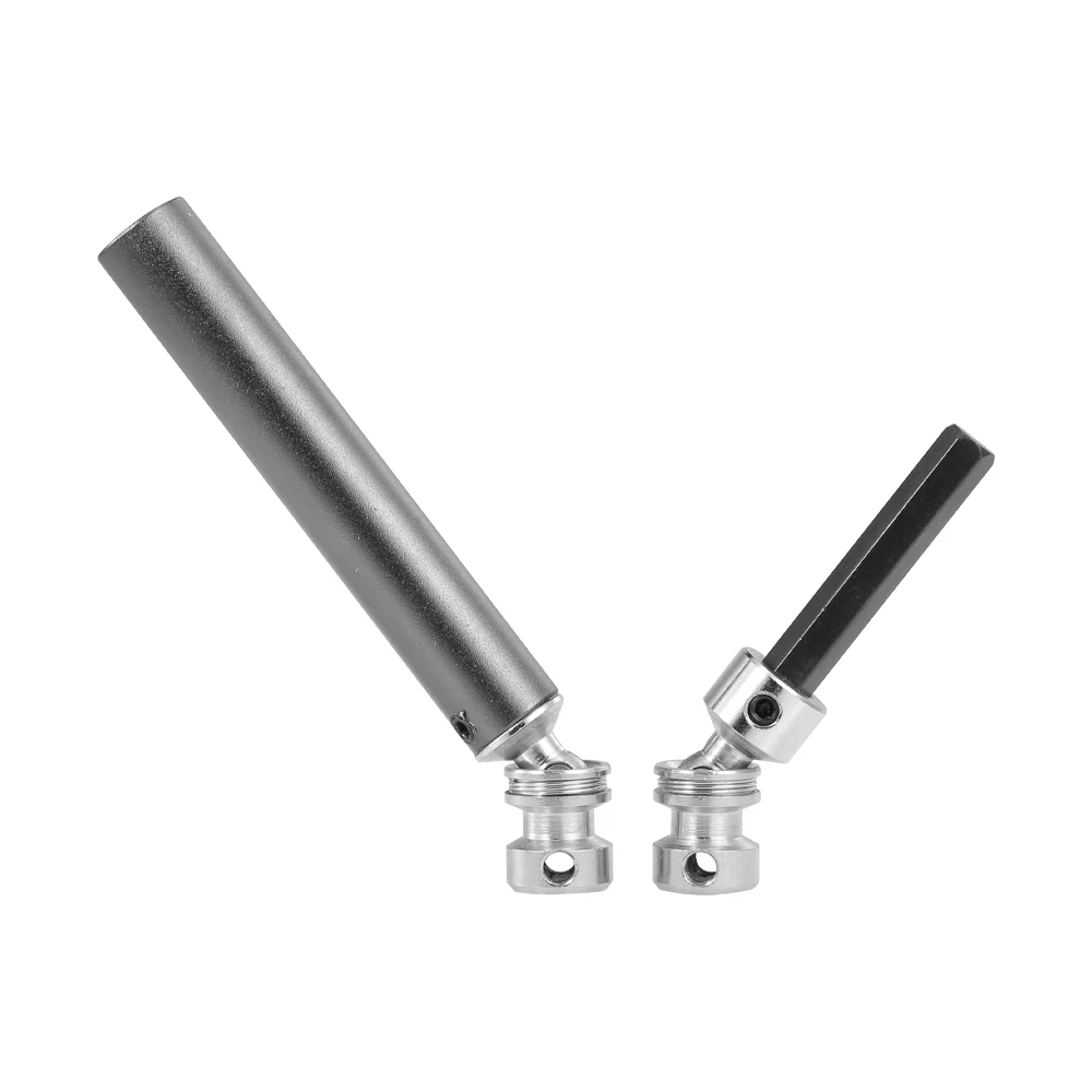 

2pcs Drive Shaft Axle Metal for Axial SCX10 1/10 RC Crawler Off-road Car
