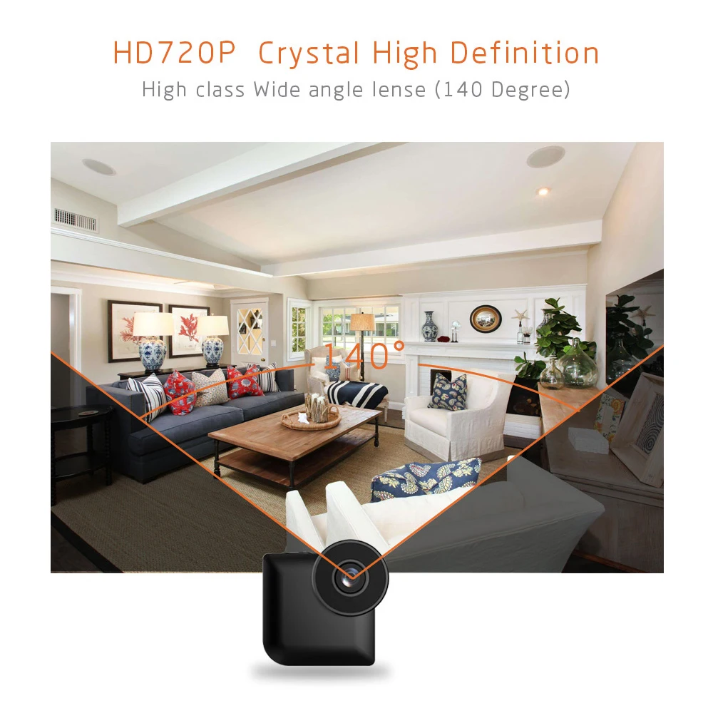 Мини камера C3 1080P HD видеокамера DVR ручка ночного видения Обнаружение движения wifi