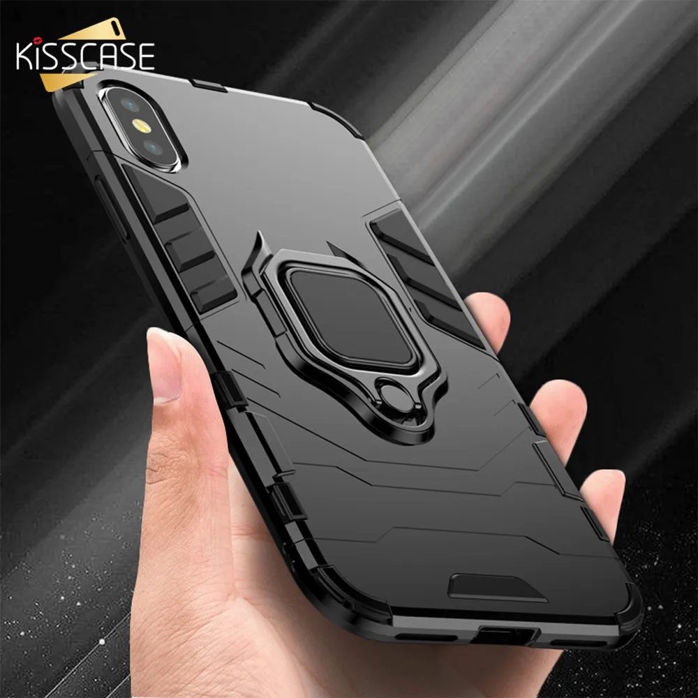 Чехол kisscase для iPhone X 7 8 XS Max XR полная защитная Броня чехол телефона 6 S Plus 5S 5 Se Capinhas Bag