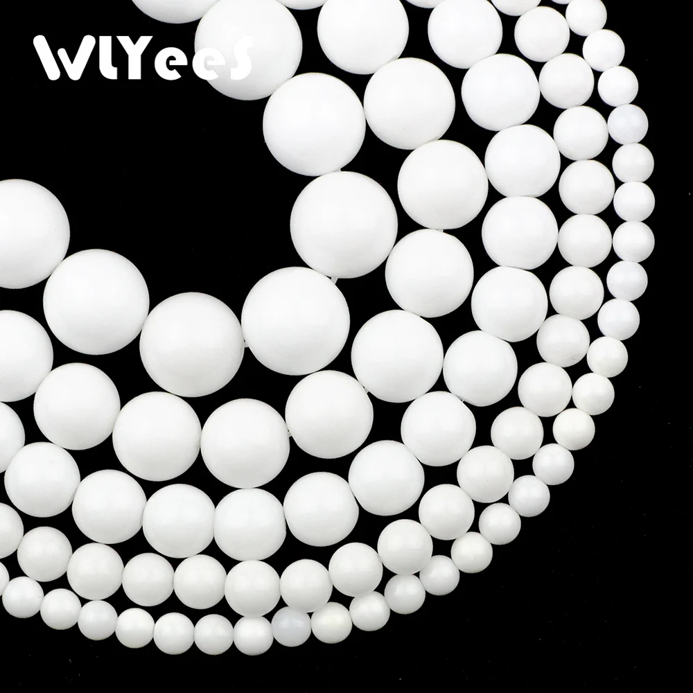 WLYeeS высокое качество Матовый керамический белый камень натуральный 6 12 мм