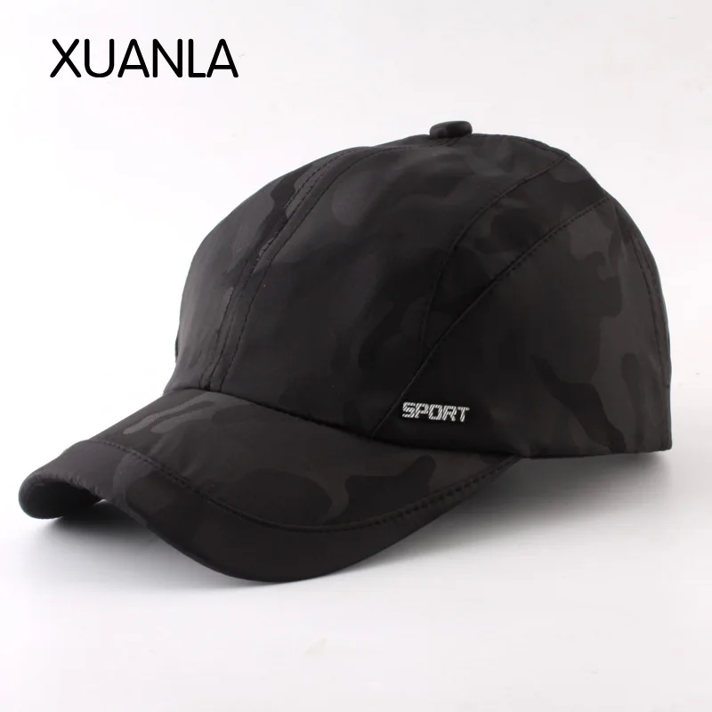 Xuanla 2018 Весна Повседневное Бейсбол Кепки Для мужчин нейлон Водонепроницаемая