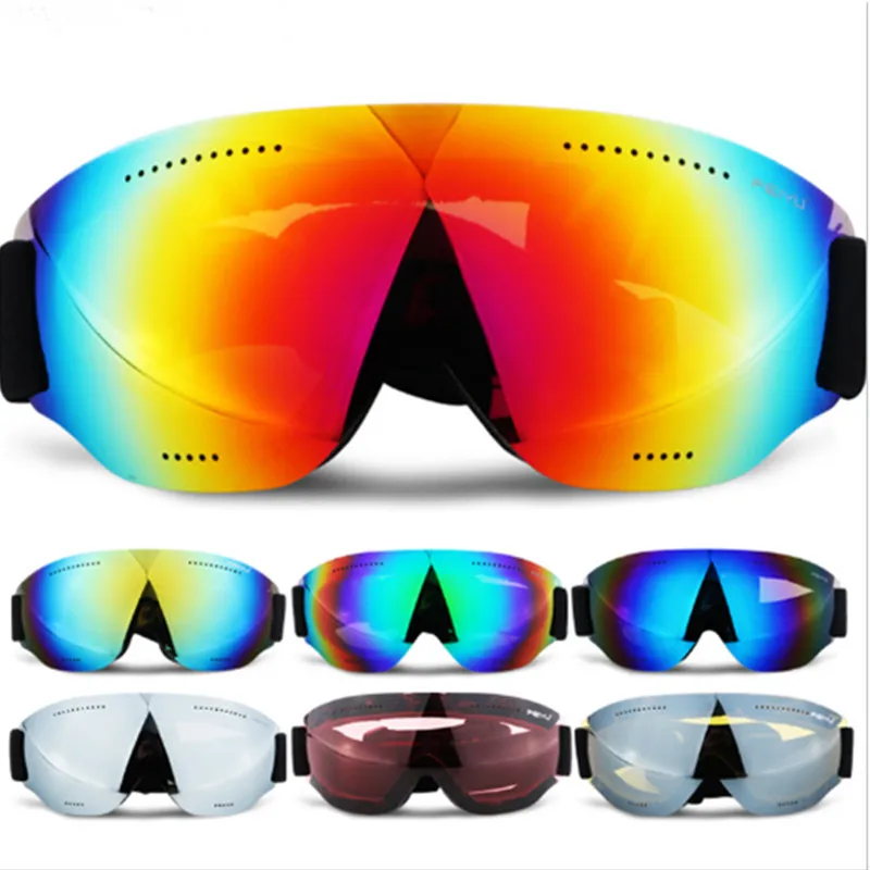 Kids Adult Ski Goggles Snowboard Anti-fog Gafas Motocross men/women Sport Snow Skating | Спорт и развлечения