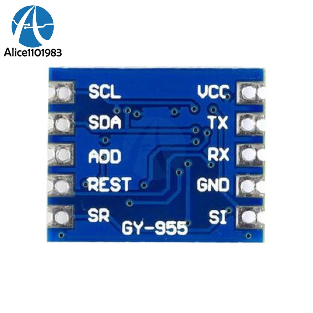 Φ 9 Axis Kalman Filter AHRS датчик наклона компенсация навигационный модуль ускорение