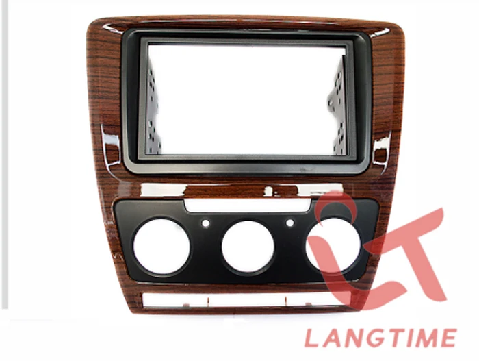 Автомагнитола с DVD рамкой панель Dash Kit Fascia аудиорамка для 2013 Skoda Octavia(2013 Yi Jie)