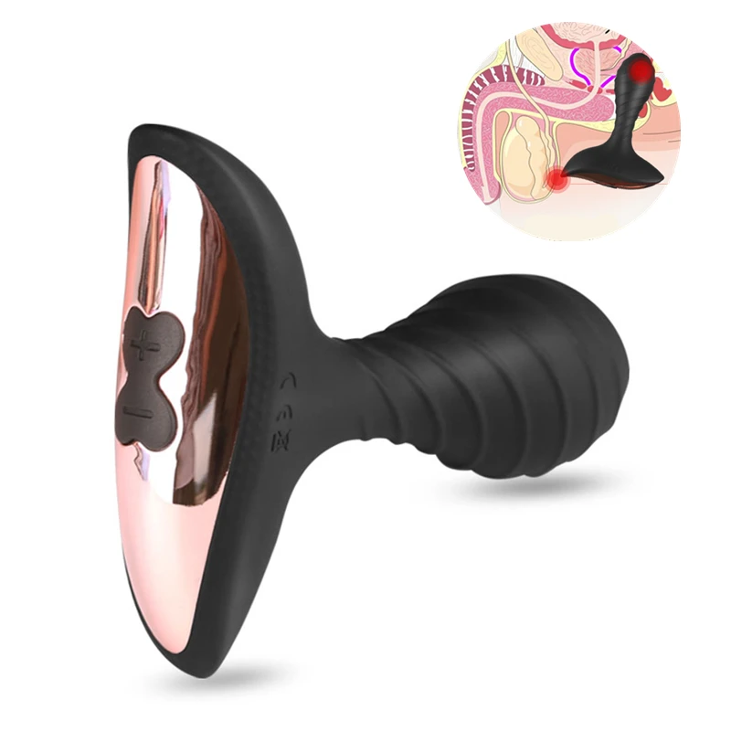 Male Prostate Massager Silicone Anal Plug Vibrator Wireless Butt Sex Toys for Men G Spot Massage Dildo |