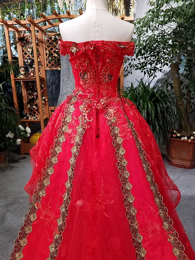 Красное Кружевное платье без рукавов с высоким и низким шлейфом|evening dress|long train prom