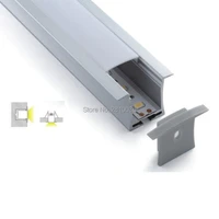 100 x 1m setslot linear flange aluminium led profile and t shape led kitchen light for ceiling or wall lamps