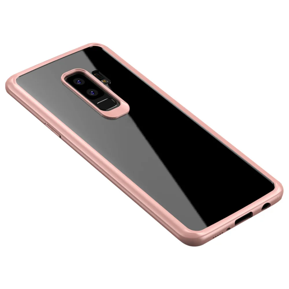 Чехол IPAKY для Samsung Galaxy S9 мягкий чехол из ТПУ и поликарбоната прозрачная задняя