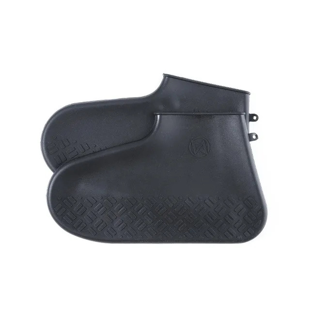 Black L (40-45) Мотоциклетная многоразовая обувь для дождливой погоды; водонепроницаемая обувь; нескользящая складная обувь - Цвет: Black L (40-45)