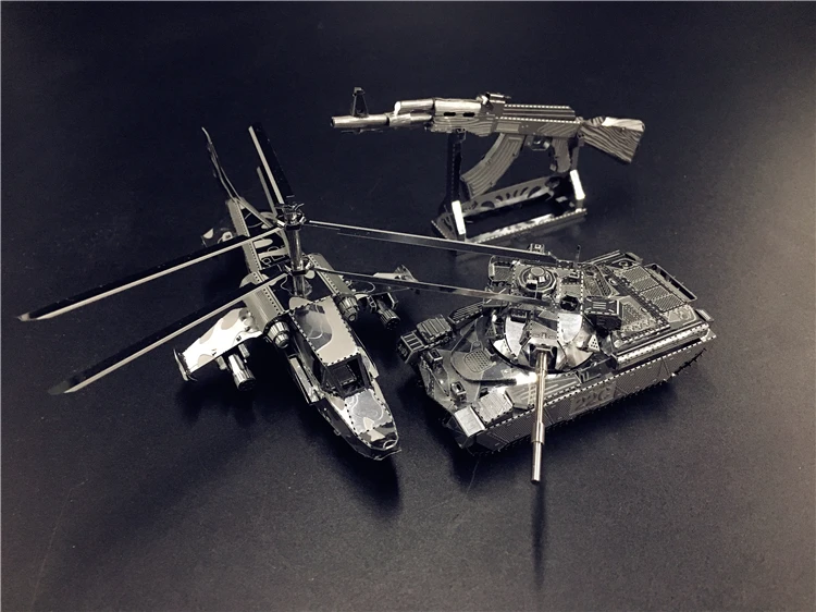 Южная источник Волшебная карта 3D металлический пазл военный корабль главный Танк вертолет J-20 истребитель для взрослых и детей