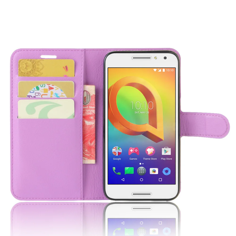 Чехол YINGHUI Carcasa для Alcatel A3 A 3 5046Y 5046D 5 0 '' откидной кошелек кожаная сумка кожаный