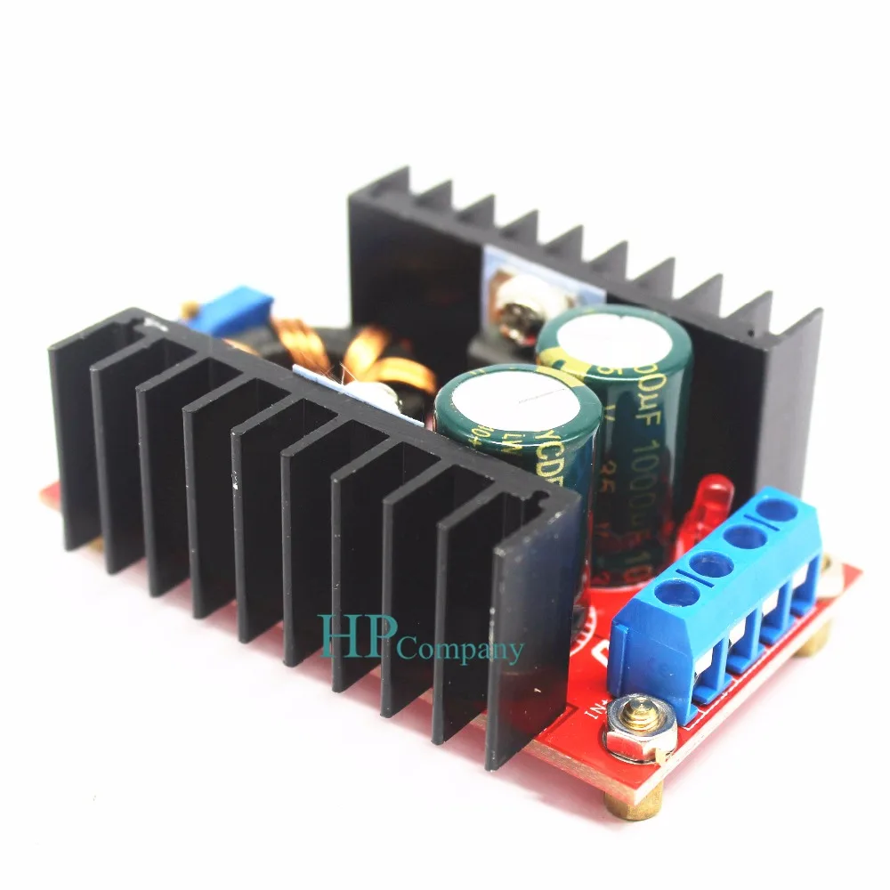 150W повышающий преобразователь постоянного тока с DC 10 32V до 12 35 в Step Up Напряжение