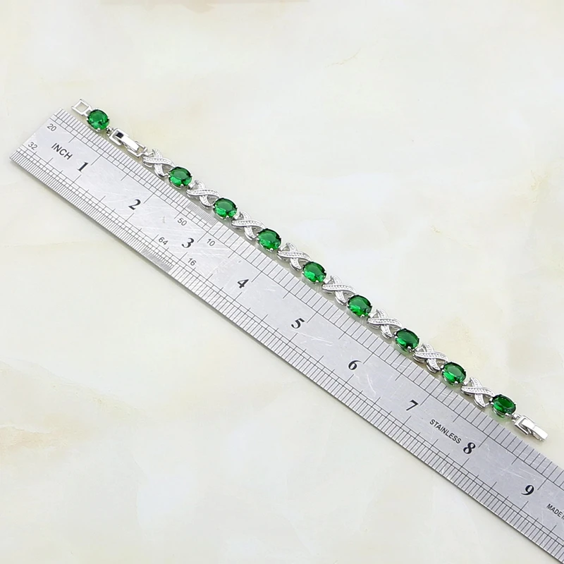 Ювелирные изделия из стерлингового серебра 925 пробы зеленый Австралийский