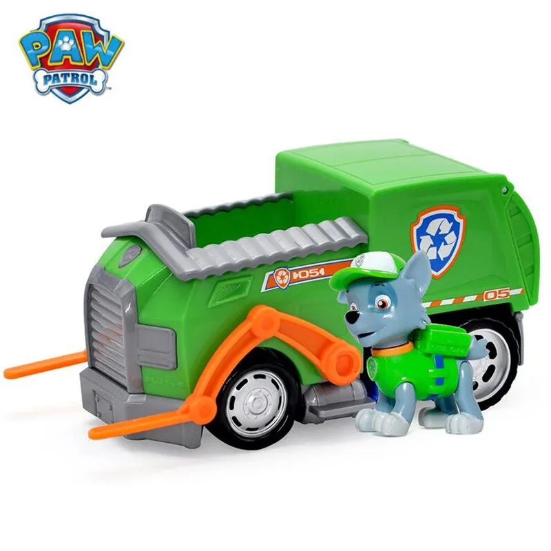 Подлинный Paw Patrol Skye High Flyin вертолет работает с Patroller Щенячий патруль автомобиль фигурка Patrulla Canina игрушки, детские игрушки