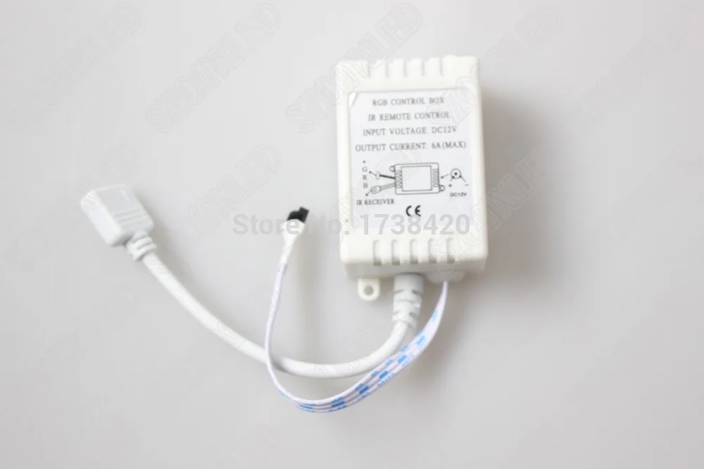 With 24keys Remote Controller 14.4 W/m RGB LED Strip 5050 SMD Set 60leds Led 12V DC Waterproof IP65 Rope Light 10m | Лампы и освещение