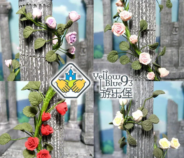 MODEL FANS Yellowblue93 Saint seiya Cloth Myth Pisces flower scene combine scenes accessories Rose (four-color selection) | Игрушки и