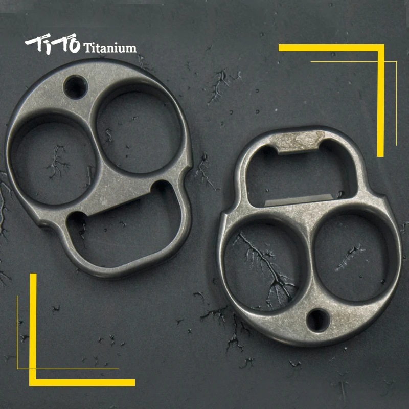 Тито EDC Титан сплав Многофункциональный и форма с пришельцами открывалка для