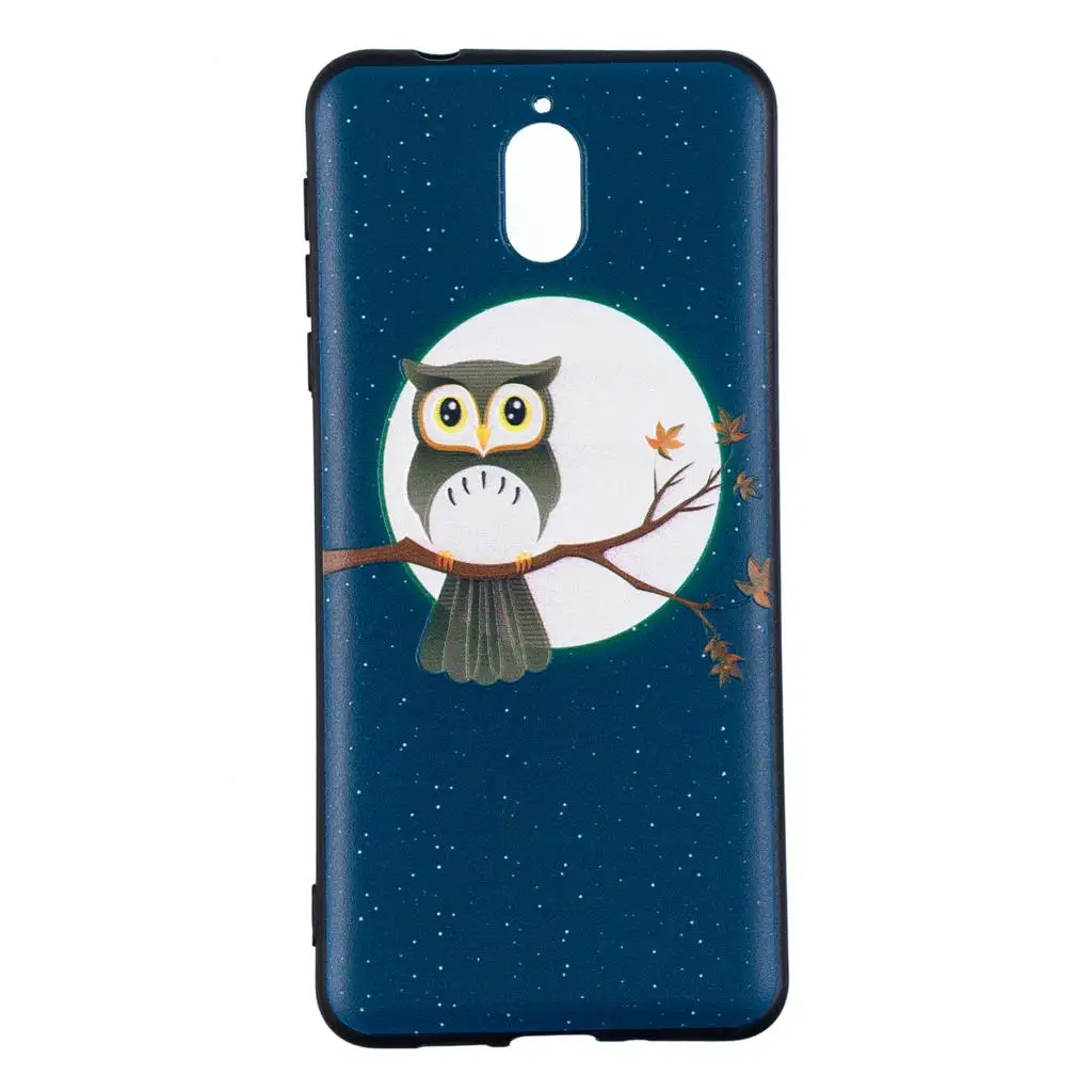 Dulcii for Nokia 3.1 case tpu Pattern Printing Embossed TPU Case cover capa fundas coque |