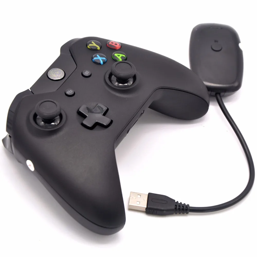 2,4 ГГц беспроводной контроллер для microsoft xbox ONE/PC геймпад+ беспроводной приемник адаптер работает с Windows 7/8/10