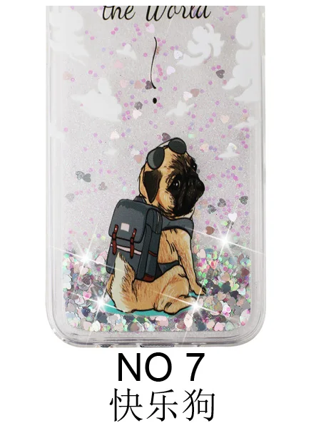 No.7 Xiao mi Red mi Note 7 Dyna mi c жидкий зыбучий песок полное покрытие Xao mi Xio mi Red mi Note 7 Red mi Note7 Pro блестящие Силиконовые мягкие чехлы из ТПУ - Цвет: No.7