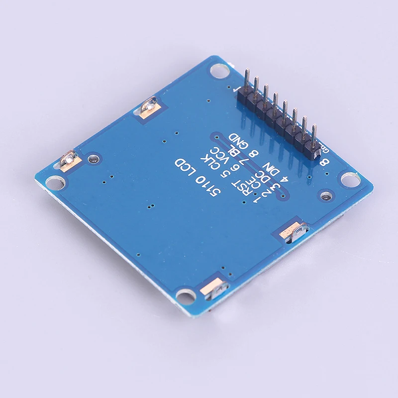 1 шт. 84*48 умная электроника lcd модуль синий устройство подсветки Pcb ЖК дисплей 5110