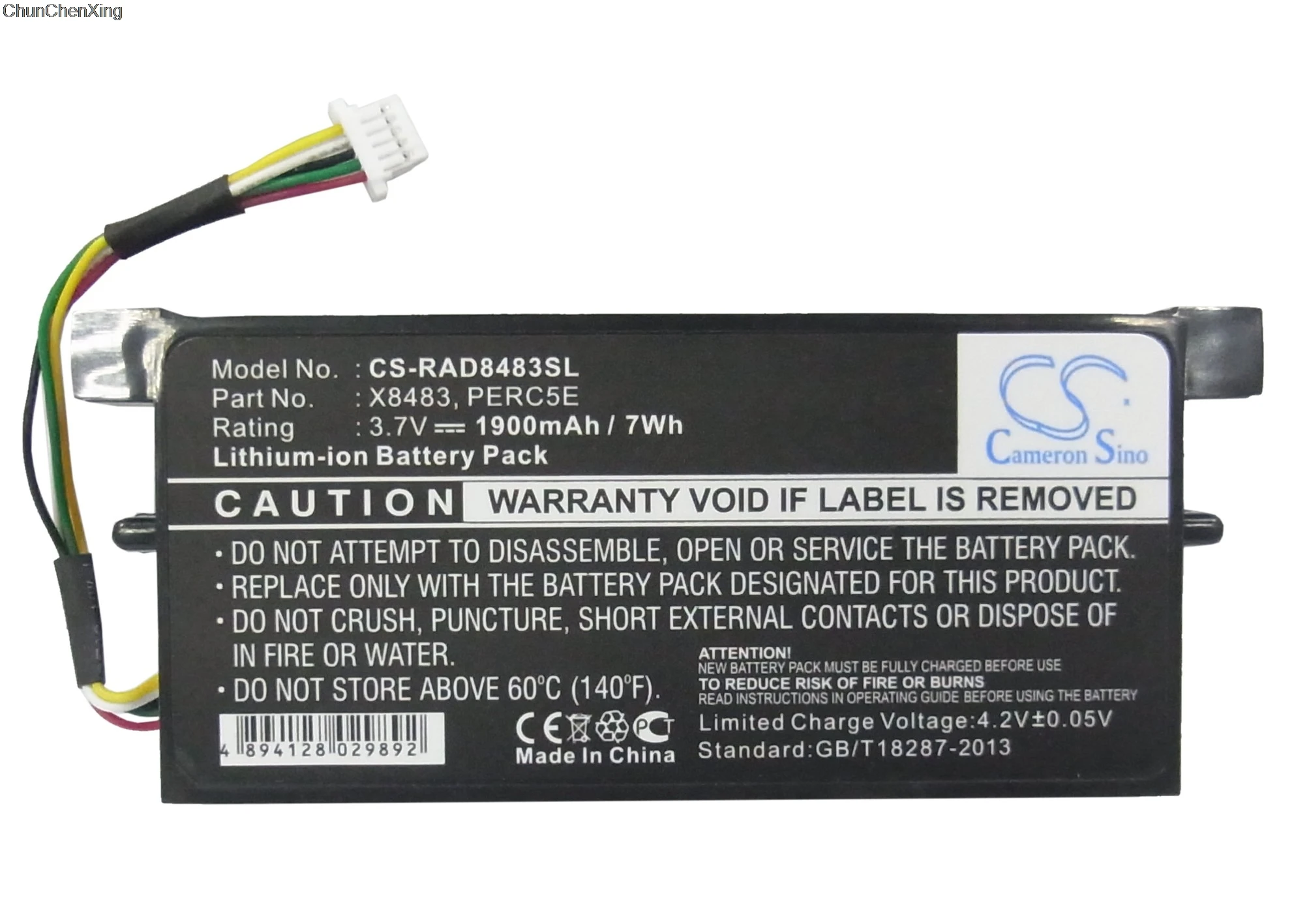 Cameron Sino 1900 мАч аккумулятор X8483 пер5e пер5i XM768 для DELL KR174 персе6 Poweredge Персее с BBU