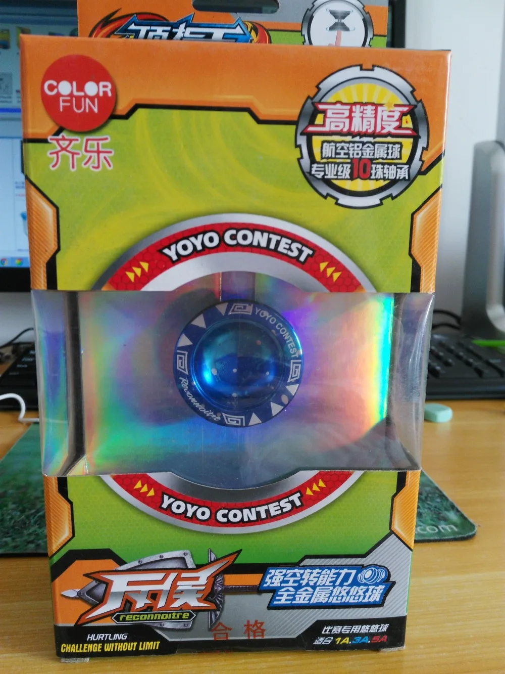 Оригинальный конкурс QILE professional butterfly yoyo маленький мини шар reconnoitre YOYO 1A3A.5A уличные