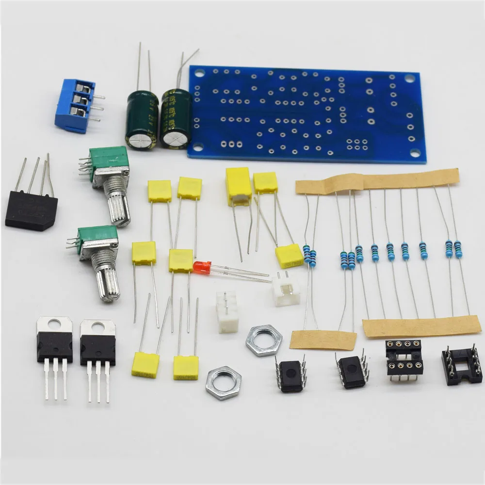 CNIKESIN DIY Kit Ne5532 лихорадка с фильтром нижних частот спереди Панель в уши гарнитура