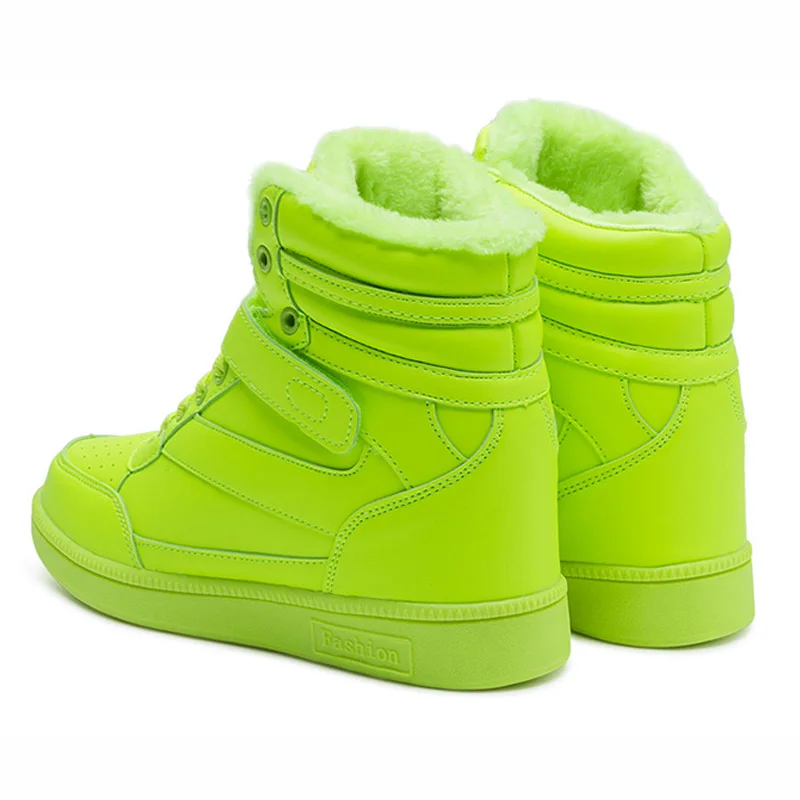 Модные теплые ботинки Martin зимние Ботинки на каблуке Новое поступление 2019 женские