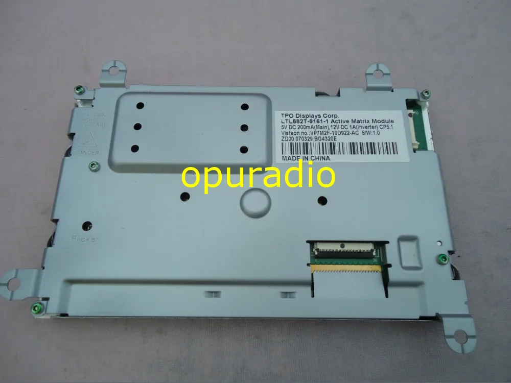 Дисплей TPO Corp LTL582T 9161 1 активный матричный модуль 5 8 дюймов для форд мондео