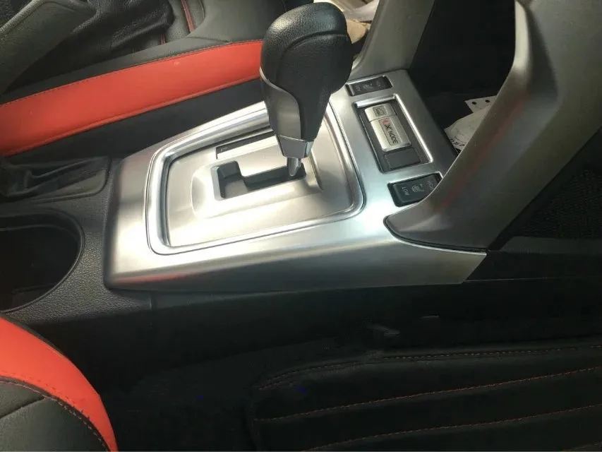 Welkinry покрытие автомобиля для Subaru Forester SJ 2013 ABS Хромированная ручка рычаг переключения передач основание постамента отделка