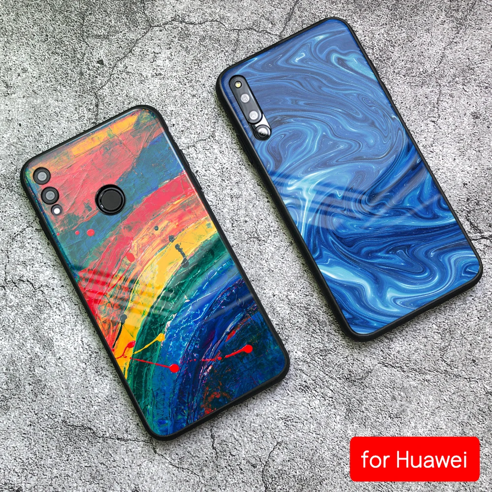 Чехол FinderCase для Huawei P10 чехол из закаленного стекла с масляным рисунком Mate 9 10 Pro P20
