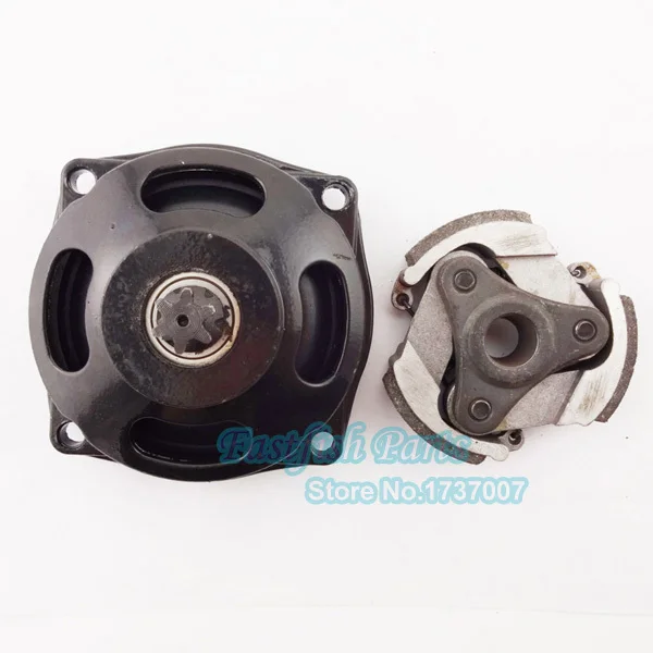 25H 6T Gear Box Drum &amp Clutch without Keyway For 47cc 49cc Mini ATV Pocket Dirt Bike Motorcycle |