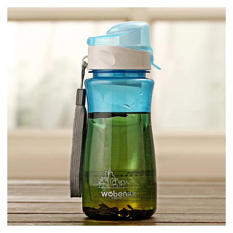 Пуэр Чай + МОК уплотнения Насадка Спорт Обложка Пластик Бутылки для воды 550 мл с