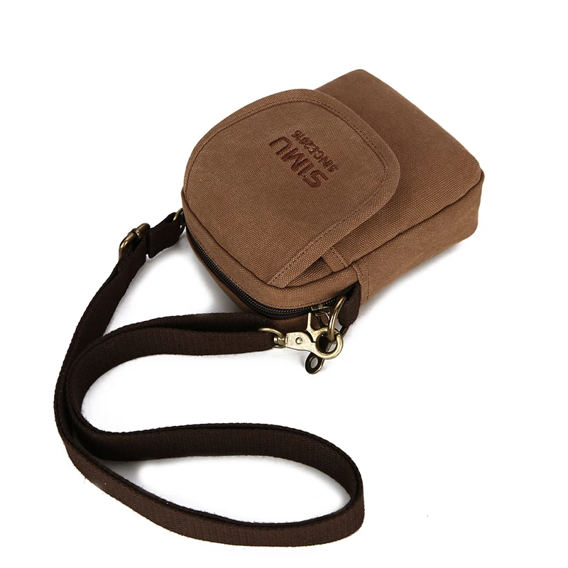 Тканевые поясные сумки для мужчин забавные мешки с двумя карманами сотового