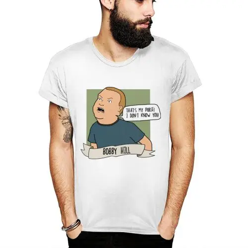 

Men's Tee Round Neck Bobby Hill That's My Purse I Don't Know You The Big Lebowski Tees Retro T Shirt Man Graphic Camiseta