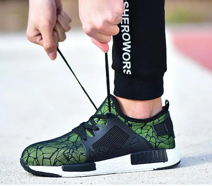 2019 рабочие защитные ботинки легкая модная дышащая защитная обувь мужские