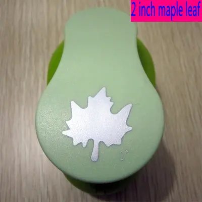 Бесплатная доставка 2 дюйма (4 3 см) бумажные дыроколы в форме листа для