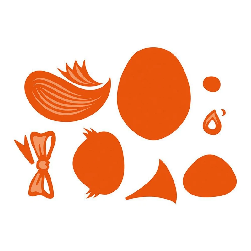 Металлические трафареты с изображением Милого Животного лисы для сделай сам