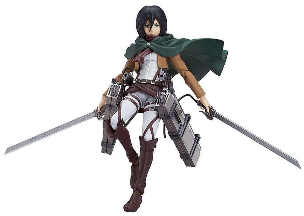 Good Smile обувь для косплея по аниме атака на Титанов: Мисака Аккерман Figma фигурку