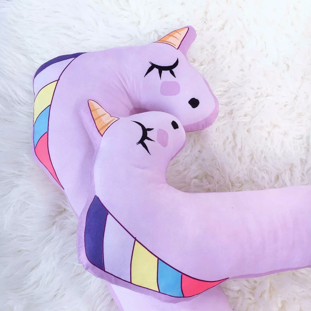 

85/100cm Cute Cartoon Plush Pillow Soft Pregnant Woman Pillow Animal Stuffed Cushion Giraffe Flamingo Alpaca Dolls