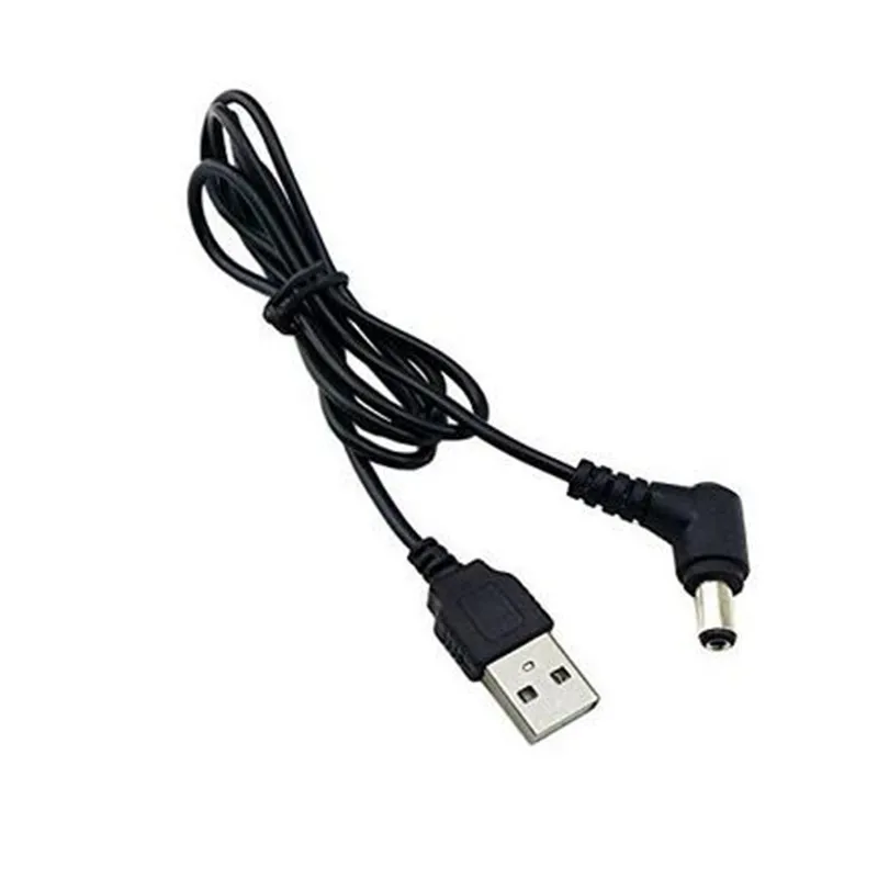 Штепсельная Вилка USB 2 0 A с прямым углом 90 градусов 5 5x2 мм в постоянного тока