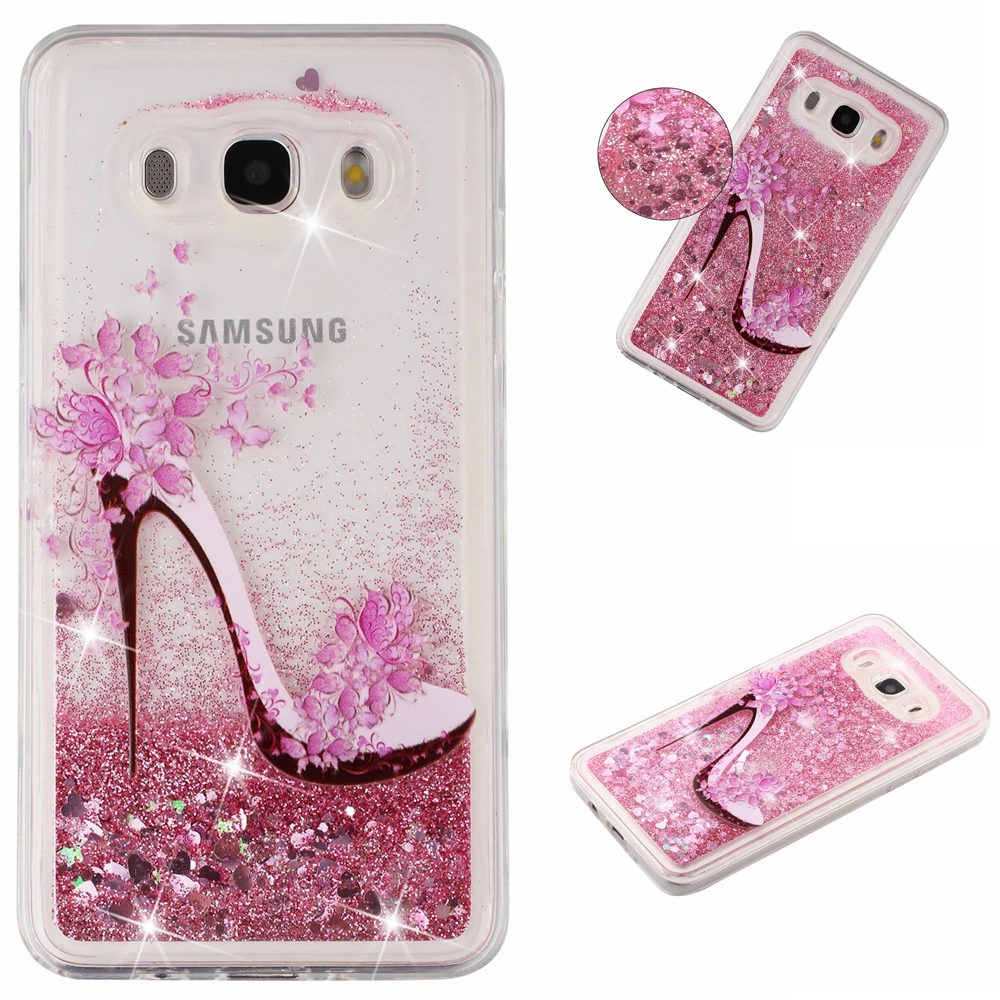 Чехол для телефона samsung J7 J76 J710 для Galaxy J7 SM-J710FN/DS SM-J710FN J710FN/DS J710F динамический жидкий зыбучий песок чехол
