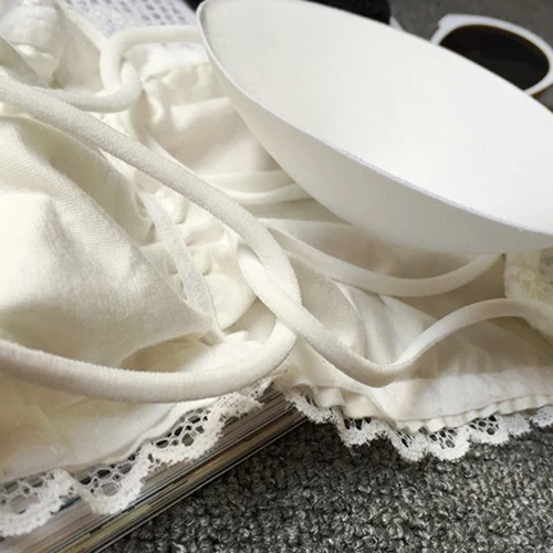 Женский сексуальный кружевной бюстгальтер без бретелек с мягкими чашечками и