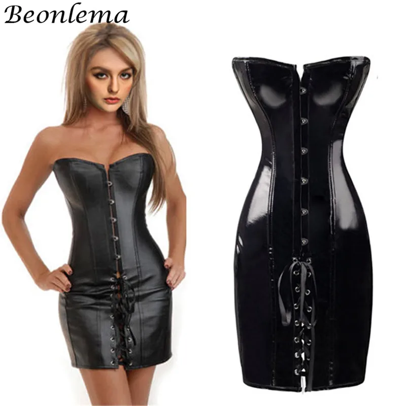 Beonelma Wetlook полный контроль утягивающий корсет Корректирующее белье для тела