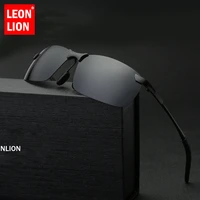 leonlion 2021 polarized color changing sunglasses men brand designer classic metal glasses women travel driving oculos de sol