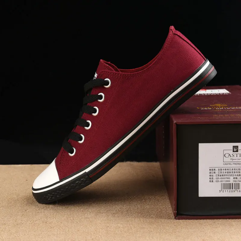 Новая мужская парусиновая обувь 2018 модная повседневная с низким верхом дышащая